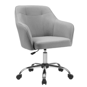 By SONGMICS Upholstered Adjustable Swivel Armchair | Office