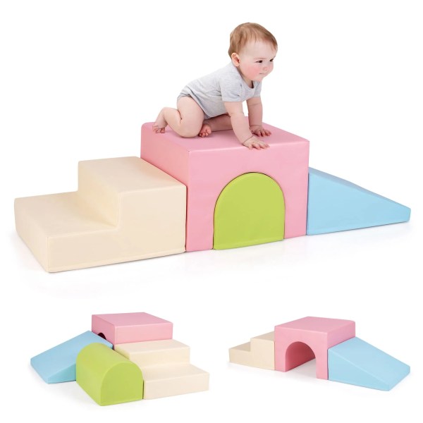 By ERGOMASTER Climb & Crawl Foam Block | Play Set