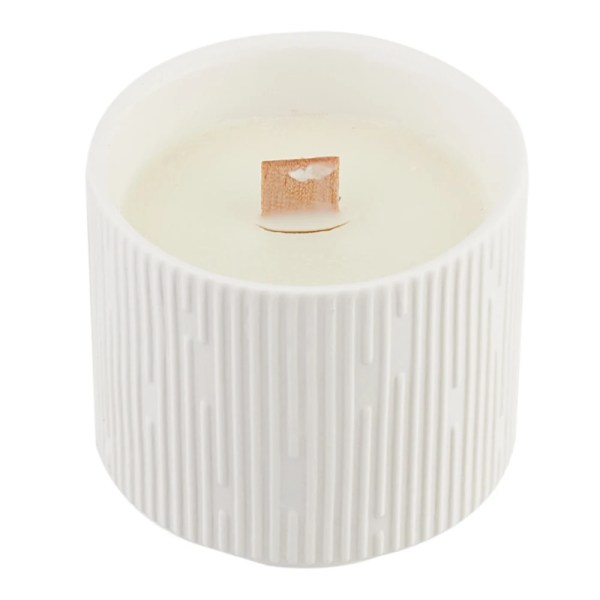 By Lifeideas Soy Wax Ribbed | Candle
