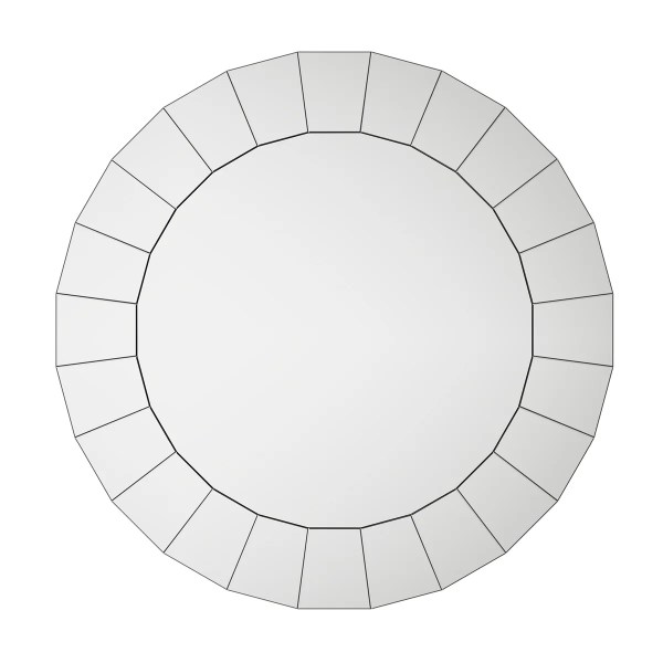 31.5" Cricle Large Venetian | Mirror