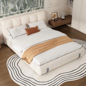 Levy Upholstered Velvet Bed | Bedroom